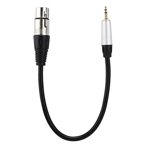 Keenso XLR -Kabelkonverter mit Zinklegierung, 0,5 -mm Adapter für Studiosmixer und Live Auftritte Keenso XLR -Kabelkonverter mit Zinklegierung, 0,5 -mm Adapter für Studiosmixer und Live Auftritte von Keenso