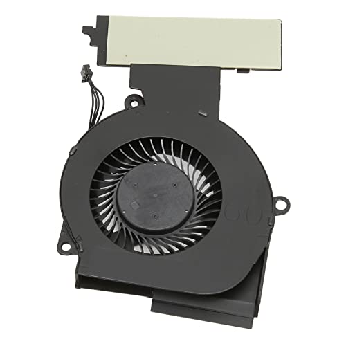 Laptop -Kühlventilator -Lüfterersatz für für OMEN 15 DC L30204 001 L29354 001 DC 5V 0,5A 4 Pin Professioneller Laptop -Kühllüfter (GPU-Lüfter) von Keenso