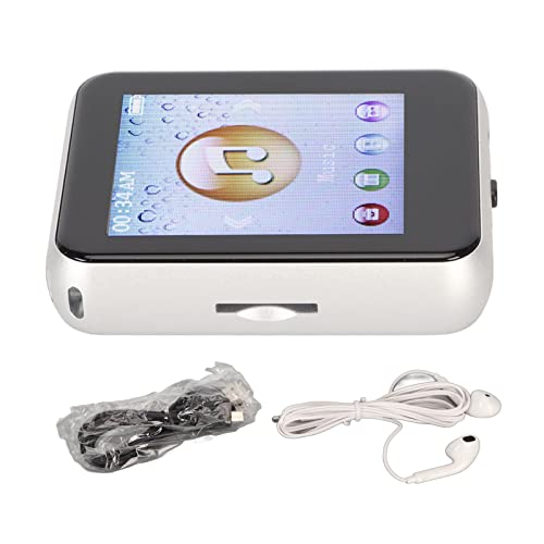 MP3 - -Player, HiFi Lustlessess 1,8 -Zoll -Touchscreme -Unterstützung 8G MP3 -Player mit Lautsprecher Electronic Book (Silver) von Keenso