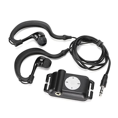 MP3-Player mit Kopfhörer für Watersports, IPX8-Schwimmer-MP3-Player, Hochgeschwindigkeits-USB 2.0, 4 GB Speicherkapazität, 8-10 Stunden Spielzeit, Geeignet für Schwimmen und Watersports-Enthusiasten von Keenso