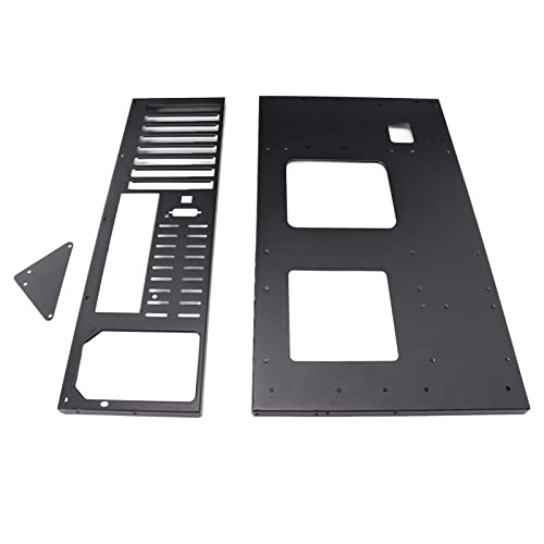 Motherboard Case Rack Good Wärme Dissipation Offener Computerkoffer für Bergbaumaschine, Schwarze Farbe von Keenso