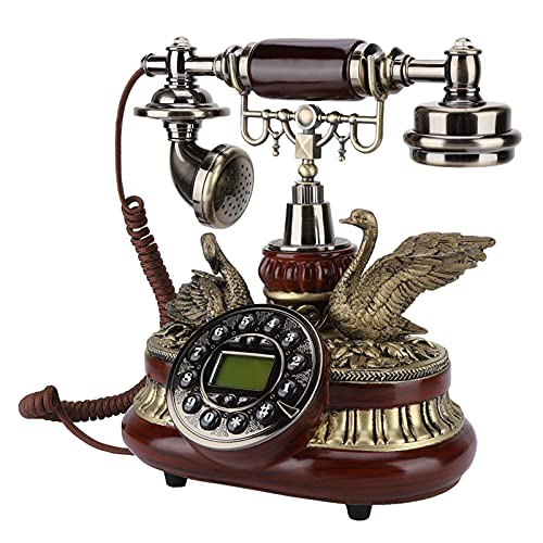 Platten-Zifferblatt Antiquitäten Telefon, Geräuschqualität, Automatische IP-Funktion, Geeignet für den Gebrauch von Zuhause und Büro, Corded Vintage-Telefon Platten-Zifferblatt Antiquitäten Telefon, Geräuschqualität, Automatische IP-Funktion, Geeignet für den Gebrauch von Zuhause und Büro, Corded Vintage-Telefon von Keenso