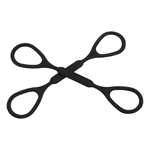 Silikon -Butt Ring Langlebige Trompete, 2 -teilige Elastische Steckerringe von Keenso