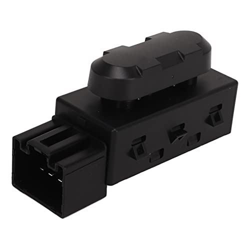 Keenso Sitz-Einstell Schalter, Power-Sitz Schalter 5F9T-14B709-AA, 6-Wege Kippschalter, Schwarz, Manuell, ABS Gehäuse von Keenso