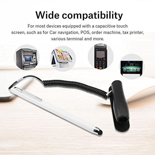Stable Dock Stylus Stiftlegierung Material für Tablet/Mobiltelefon, Weiß + Schwarz Stable Dock Stylus Stiftlegierung Material für Tablet/Mobiltelefon, Weiß + Schwarz von Keenso