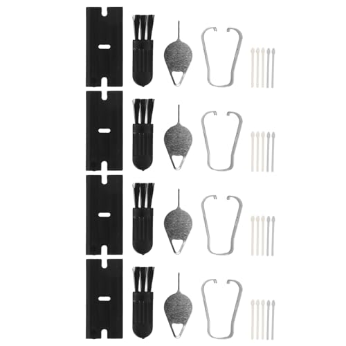 Stylus Stift Tip Set, 4 Sets Stylus Ersatz Tipps Glatte Installation Tool für Tab S9 S9 Plus Ultra FE (Weiß und Grau) von Keenso