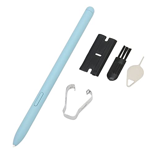 Tab S6 Lite Hochempfindlicher Smart Pen für SM P610 SM P615 -Tablette, 5 Spitzen Enthalten, Erstklassiges Kunststoffmaterial, Idealer Ersatzstift für Tab S6 Lite (Blue) von Keenso
