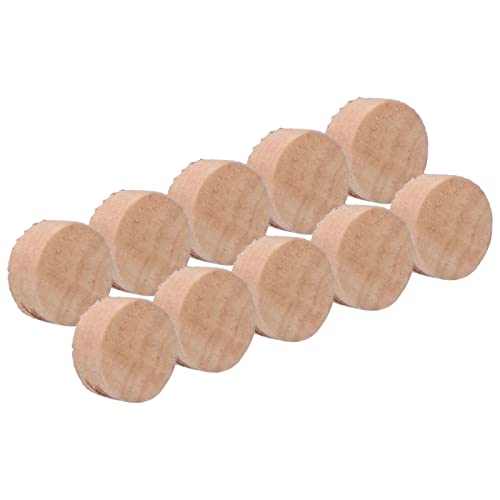 Trombonwasserschlüssel -Spit -Ventil Kork Pad 10PCS Set, Vereinfachung der Wartung, Geeignet für Viele Marken von Posaune, Einfache Installation, Premium Cork Material von Keenso