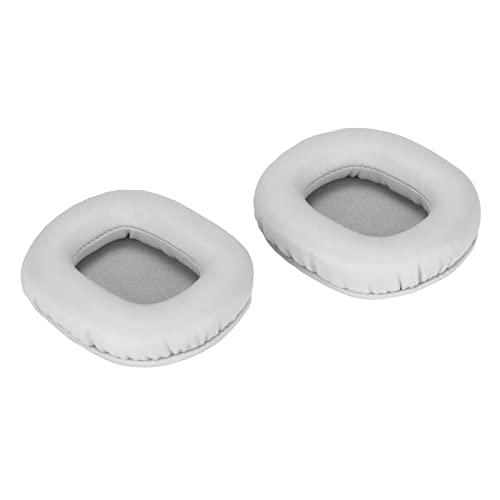 W800BT W8088BT Kopfhörer -Ohrpolster Weiche Protein Leder Ersatzkissen - Sound Isolierend für Ersatz, 2 Ohrtekissen (Grey) von Keenso