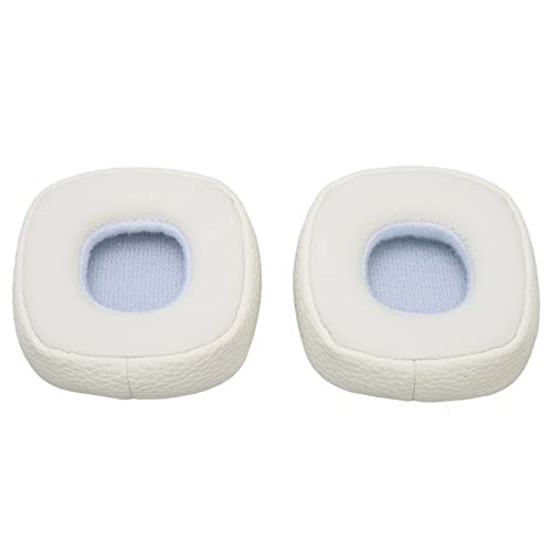 Weiche Protein -Leder -Ohrpolsterkissen für Major III Kopfhörer, Benutzerdefinierte Fit Ohrpolster für Erweiterte Bass, 2 PCs Headset für Einfache Installation, für Audiophile (White) von Keenso