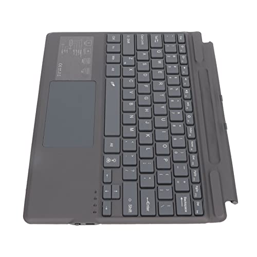 Wireless Tastatur Ultra Slim mit Touchpad Bunte Hintergrundbeleuchtung, Tragbare Tastatur für Pro 8, Pro X, Schwarz Geeignet Wireless Tastatur Ultra Slim mit Touchpad Bunte Hintergrundbeleuchtung, Tragbare Tastatur für Pro 8, Pro X, Schwarz Geeignet von Keenso