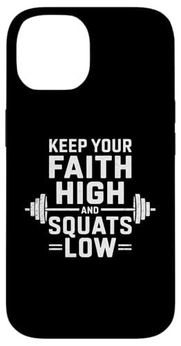 Halte deinen Glauben hoch und hockt tief Christian Gym Jesus Hülle für iPhone 14 Halte deinen Glauben hoch und hockt tief Christian Gym Jesus Hülle für iPhone 14 von Keep Your Faith High And Squats Low Christian Gym