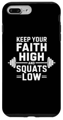 Halte deinen Glauben hoch und hockt tief Christian Gym Jesus Hülle für iPhone 7 Plus/8 Plus Halte deinen Glauben hoch und hockt tief Christian Gym Jesus Hülle für iPhone 7 Plus/8 Plus von Keep Your Faith High And Squats Low Christian Gym