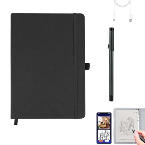 Xnote - Ai-Powered Smart Writing Set, Xnote Smart Notebook & Pen with Real-Time Sync, Digital 2-in-1 kabelloses Bluetooth Notizbuch, elektronischer Notizblock für Notizen, Zeichnungen und Meetings Xnote - Ai-Powered Smart Writing Set, Xnote Smart Notebook & Pen with Real-Time Sync, Digital 2-in-1 kabelloses Bluetooth Notizbuch, elektronischer Notizblock für Notizen, Zeichnungen und Meetings von Keeplus