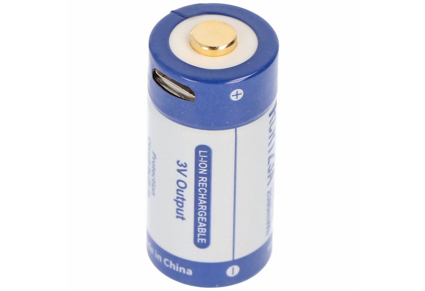 Keeppower RCR123A 3.0 Volt 880mAh 1,5A Lithium Ionen Akku 16340, wiederaufladba Akku von Keeppower