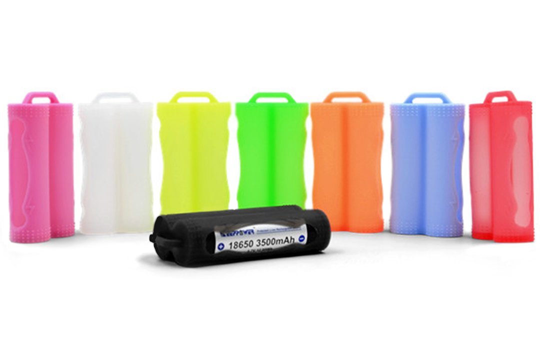 Keeppower Silikon Schutzhülle für 2x 18650 Akkus in verschiedenen Farben Batterie Keeppower Silikon Schutzhülle für 2x 18650 Akkus in verschiedenen Farben Batterie von Keeppower
