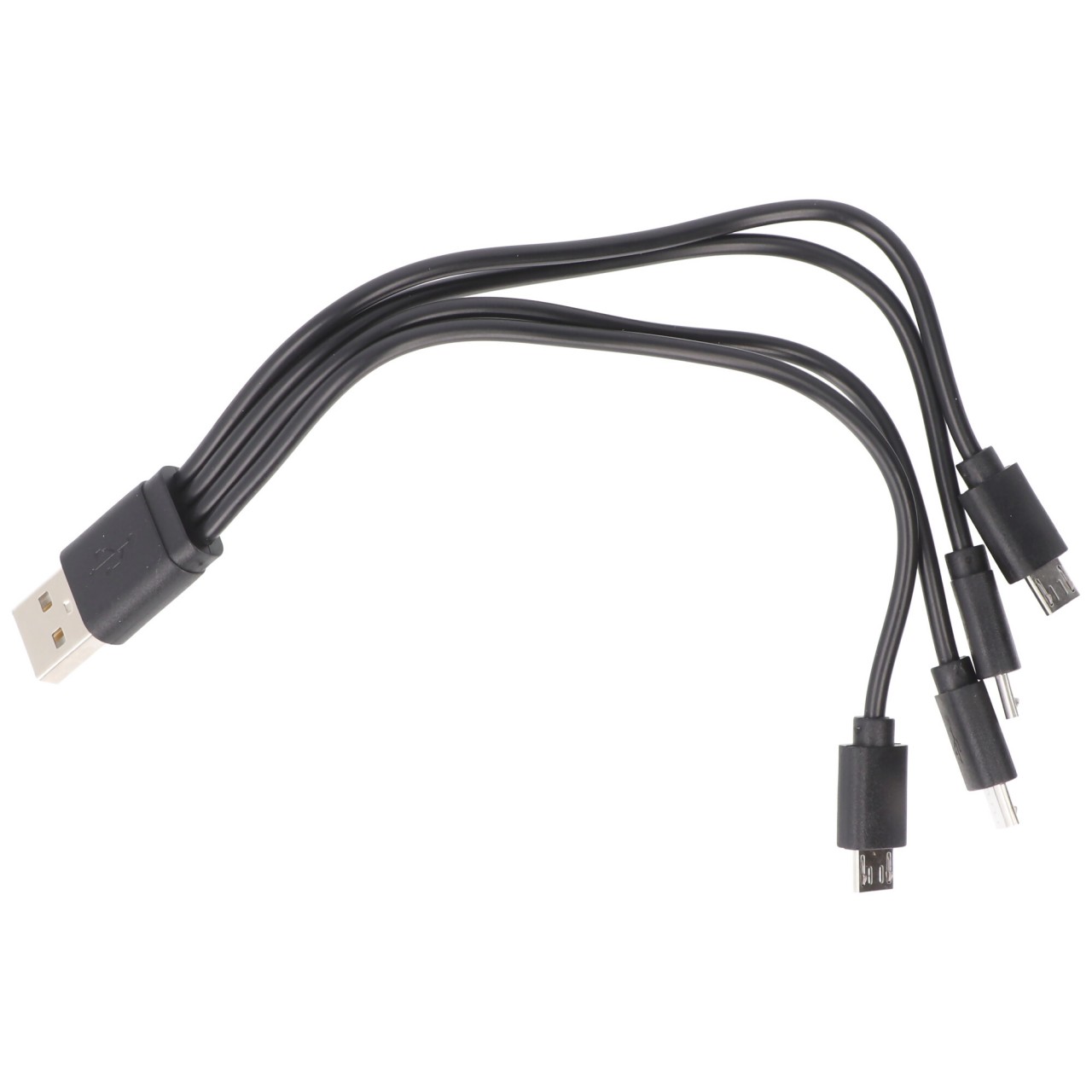 USB-Verteiler Typ-A auf 4 x Micro USB Länge: 0,2 m bis 2,1A USB-Verteiler Typ-A auf 4 x Micro USB Länge: 0,2 m bis 2,1A von Keeppower