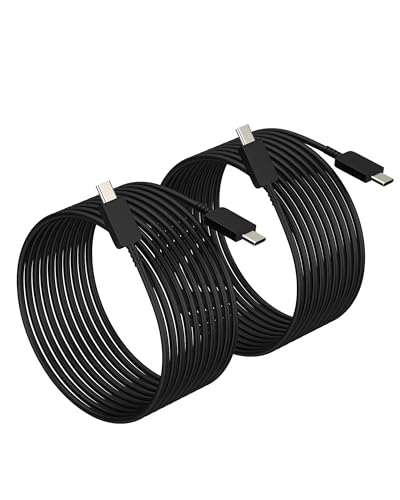 60 W Schnellladekabel USB C (2 Pack) für Apple 2 m Typ C Stecker Ladegerät kompatibel mit Samsung für iPhone 16 15 MacBook Android Laptop Ladegerät Ladegerät Zubehör für iPad von Kefiany