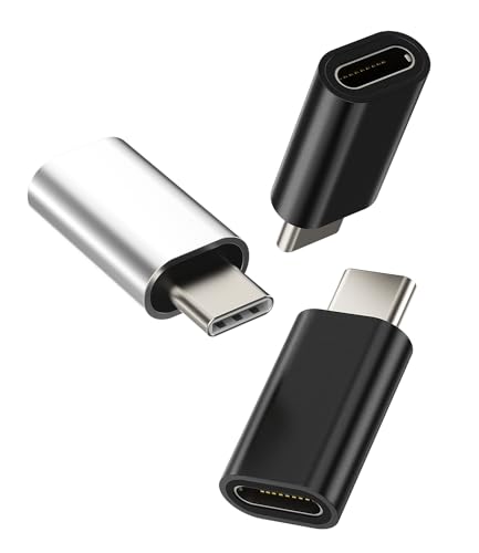 Adapter Lightning auf USB C (3 Pack) Klinkenkabel Typ Stecker für Apple Weiblich Adapter für iPhone iPad Mini kompatibel für Samsung Zubehör Adapter Typ C Kabel Ladekabel Anschluss L-to-tp von Kefiany