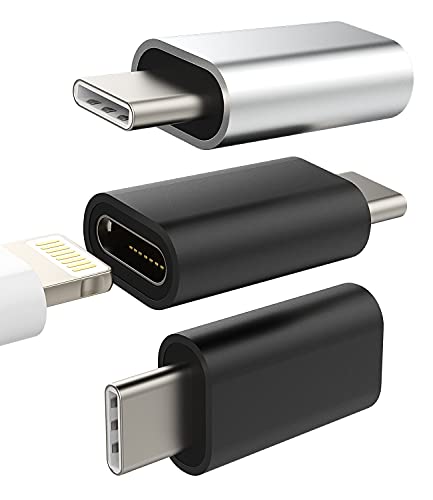 USB-C Stecker auf Lightning-Buchse-Adapter, kompatibel für iPhone 15 16 pro Max für iPad pro, Datensynchronisierung, für Apple Type-C Ladeanschluss von Kefiany