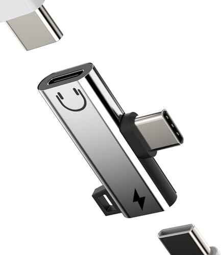 iPhone 15 Pro Max USB C Doppelstecker Splitter Type C auf Kopfhörer Adapter Aux Laden Stecker Audio Ladekabel Doppel Klinke Verteiler Kompatibel für Sumsung Apple Huawei Xiaomi Plus TXGG-tp iPhone 15 Pro Max USB C Doppelstecker Splitter Type C auf Kopfhörer Adapter Aux Laden Stecker Audio Ladekabel Doppel Klinke Verteiler Kompatibel für Sumsung Apple Huawei Xiaomi Plus TXGG-tp von Kefiany