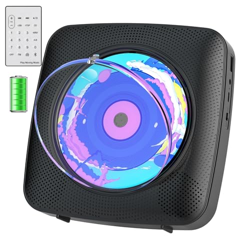Radio mit CD Player Kinder: Kegaudio Tragbarer CD Players Tragbar mit Bluetooth Lautsprecher Frontanzeige Fernbedienung Unterstützung Timer USB-Wiedergabe AUX-Wiedergabe Schwarz Radio mit CD Player Kinder: Kegaudio Tragbarer CD Players Tragbar mit Bluetooth Lautsprecher Frontanzeige Fernbedienung Unterstützung Timer USB-Wiedergabe AUX-Wiedergabe Schwarz von Kegaudio