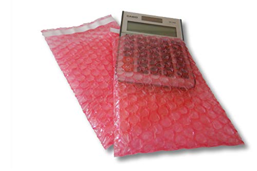 Luftpolsterbeutel in verschiedenen Abmessungen mit 50mm Klappe - Antistatisch - 200-2.000 Stück pro Packung - 80my (240 x 320 (450 Stück)) von - Kein Hersteller -
