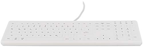 KEION Medical Tastatur, Kabelgebunden, DE, IP68, weiß von Keion
