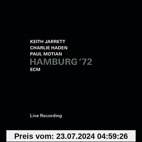 Hamburg '72 von Keith Jarrett