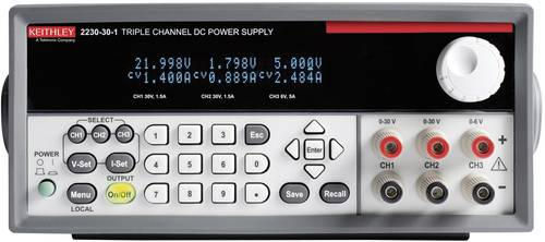 Keithley 2230-30-1 Labornetzgerät, einstellbar 0 - 30 V/DC 0 - 1.5A 120W Anzahl Ausgänge 3 x von Keithley