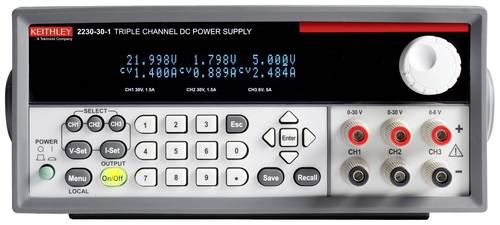 Keithley 2230-60-3 Labornetzgerät, einstellbar 0 - 60 V/DC 0 - 3A 375W Anzahl Ausgänge 3 x von Keithley
