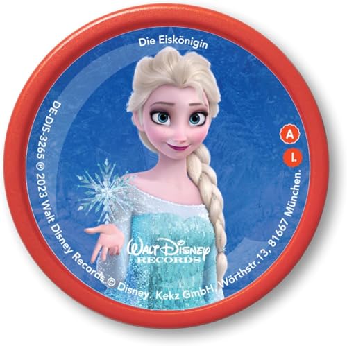Kekz Audiochip für Kekzhörer, Disney - Die Eiskönigin - Völlig Unverfroren als Kekz, Hörspiel für Kinder ab 4 Jahren, Spielzeit ca. 70 min von Kekz