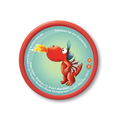 Kekz Audiochip für Kekzhörer, Der Kleine Drache Kokusnuss - Kekz 2: Der kleine Drache Kokusnuss bei den Dinosaueriern, Hörspiel für Kinder ab 5 Jahren, Spielzeit ca. 56 min. Kekz Audiochip für Kekzhörer, Der Kleine Drache Kokusnuss - Kekz 2: Der kleine Drache Kokusnuss bei den Dinosaueriern, Hörspiel für Kinder ab 5 Jahren, Spielzeit ca. 56 min. von Kekz