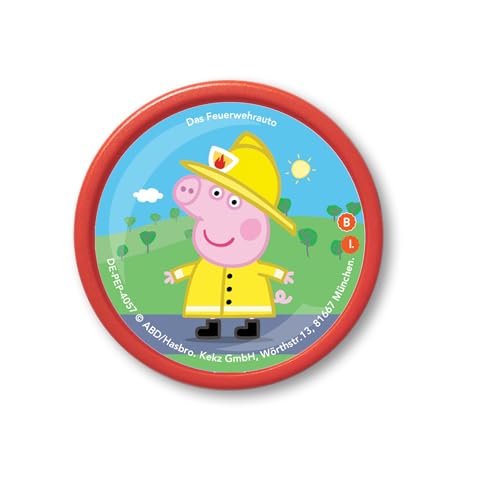 Kekz Audiochip für Kekzhörer, Peppa Pig - Kekz 1: Das Feuerwehrauto (und 5 weitere Geschichten), Hörspiel für Kinder ab 3 Jahren, Spielzeit ca. 32 min. von Kekz
