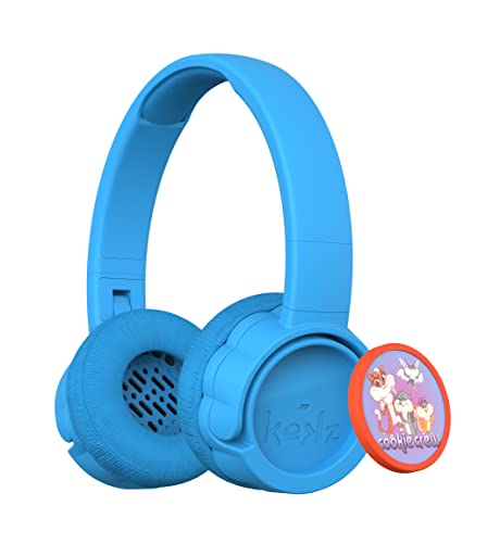 Kekz Starterset Drix Blau: Kekzhörer inkl. Cookie Crew Audiochip (Kopfhörer für Kinder ab 3 Jahren. Reisekopfhörer, geeignet für unterwegs & zuhause. Ohne Download, ohne Handy und ohne Internet.) von Kekz