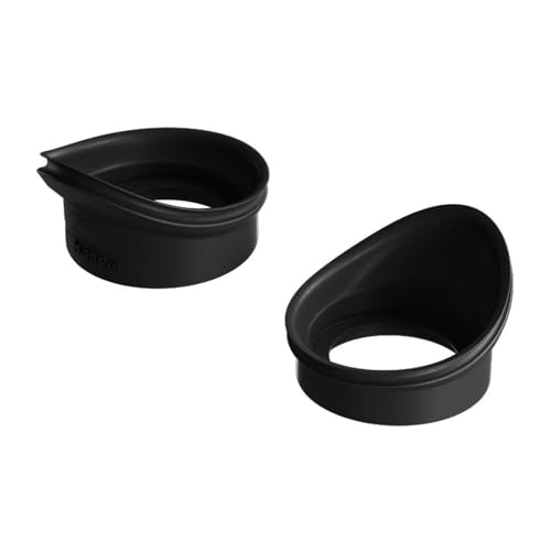 1 Paar weiche Silikon-Augenmuscheln mit Antifatigue-Designs für eine längere Verwendung in Mikroskopen und Teleskopen 1 Paar weiche Silikon-Augenmuscheln mit Antifatigue-Designs für eine längere Verwendung in Mikroskopen und Teleskopen von Kelisdi