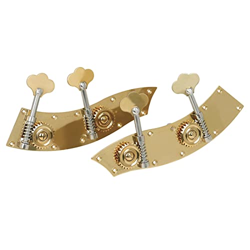 1 x aufrechtes Bass-Stimmgerät, Kontrabass-Stimmwirbel für Kopfwickler, Kontrabass, Metall-Stimmwirbel 1 x aufrechtes Bass-Stimmgerät, Kontrabass-Stimmwirbel für Kopfwickler, Kontrabass, Metall-Stimmwirbel von Kelisdi