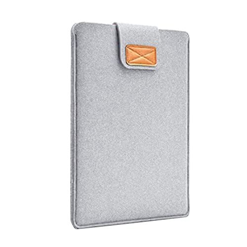 Filzhülle für 11 13 15 Zoll (28,9 cm), einfarbige Tablet-Laptop-Tasche, Aufbewahrungstasche von Kelisdi