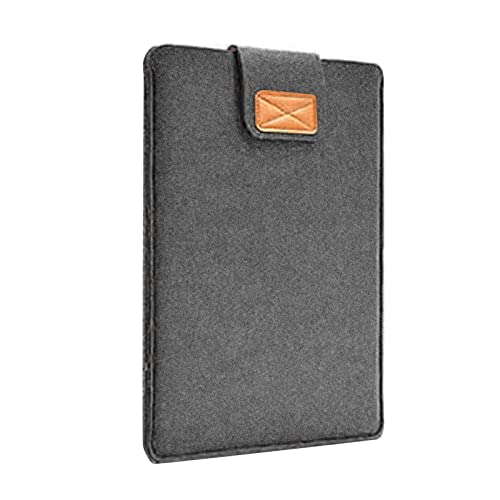 Filzhülle für 11 13 15 Zoll (28,9 cm), einfarbige Tablet-Laptop-Tasche, Aufbewahrungstasche von Kelisdi