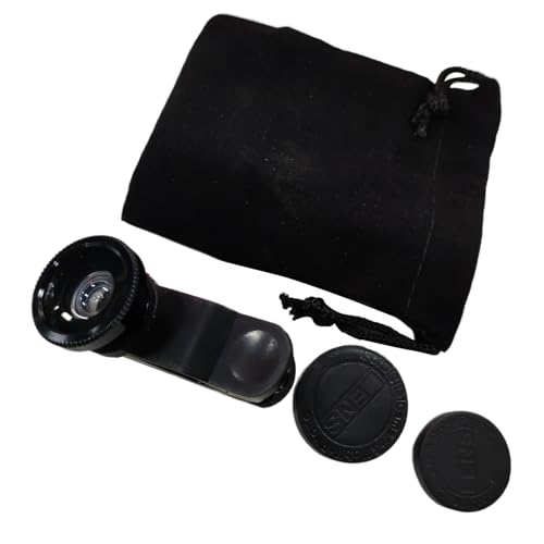 Kameraobjektiv, 3-in-1-Kamera-Objektiv-Clip-Objektiv für die meisten Handys, Weitwinkel, Makro-Fischaugenobjektiv, Clip-On-Objektiv, tragbar Kameraobjektiv, 3-in-1-Kamera-Objektiv-Clip-Objektiv für die meisten Handys, Weitwinkel, Makro-Fischaugenobjektiv, Clip-On-Objektiv, tragbar von Kelisdi