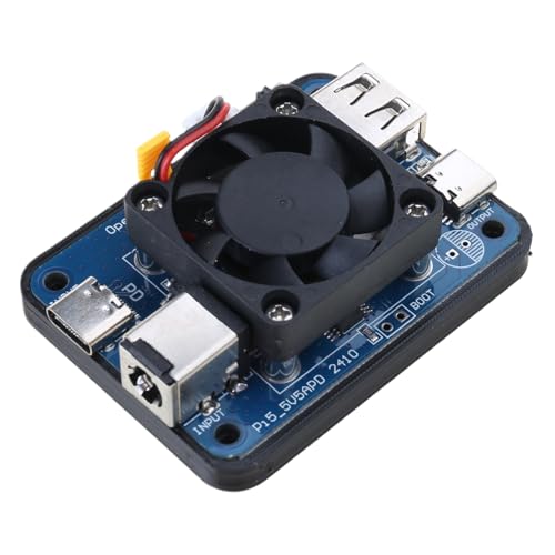 Kelisdi Effizientes 5V5A PD Power Modul für RPi 5 Wide Input Multi Interfaces Zwei Eingänge Zwei Ausgänge Kelisdi Effizientes 5V5A PD Power Modul für RPi 5 Wide Input Multi Interfaces Zwei Eingänge Zwei Ausgänge von Kelisdi