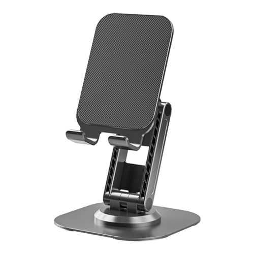 Kelisdi Handy-Ständer, faule Halterung, faltbar, für Handy, Tablet, Schreibtisch, Handyhalterung, stoßfest, um 360 Grad drehbarer Ständer Kelisdi Handy-Ständer, faule Halterung, faltbar, für Handy, Tablet, Schreibtisch, Handyhalterung, stoßfest, um 360 Grad drehbarer Ständer von Kelisdi