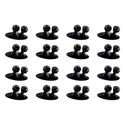 Kelisdi Selbstklebende Auto-Kabel-Clips, Kabelaufwickler, Kabelbinder-Halter, Kabelhalter, Zubehör Kelisdi Selbstklebende Auto-Kabel-Clips, Kabelaufwickler, Kabelbinder-Halter, Kabelhalter, Zubehör von Kelisdi