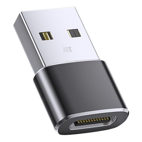 Kelisdi USB auf USB C Adapter für 15 14 13 Datenübertragung Schnellladeadapter USB-Stecker auf Typ-C-Buchse Konverter tragbar Kelisdi USB auf USB C Adapter für 15 14 13 Datenübertragung Schnellladeadapter USB-Stecker auf Typ-C-Buchse Konverter tragbar von Kelisdi