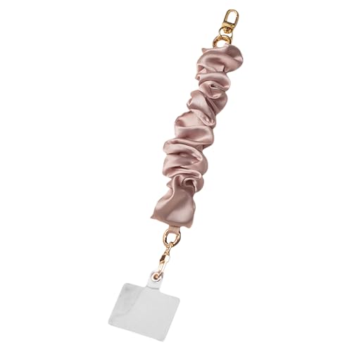 Modische kurze Handschlaufe, mobiles Umhängeband, Polyester/Legierung, freihändige Verwendung, große Kettendesigns für Komfort und Sicherheit Modische kurze Handschlaufe, mobiles Umhängeband, Polyester/Legierung, freihändige Verwendung, große Kettendesigns für Komfort und Sicherheit von Kelisdi