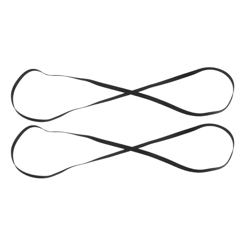 Plattenspieler-Gürtel, gefaltet, Länge 300 mm, Breite 5 mm, Gummiriemen, Ersatz für Grammophone Plattenspieler Plattenspieler von Kelisdi