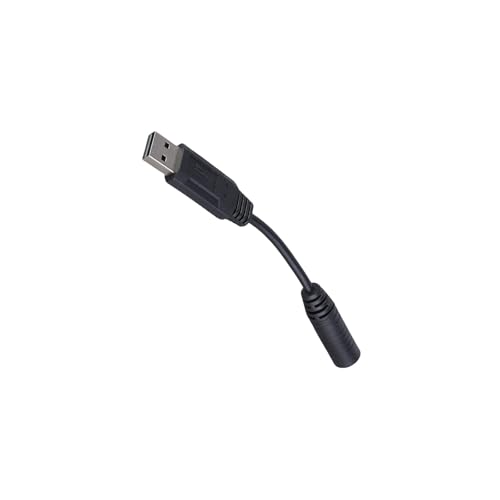 USB-A auf 3,5-mm-Buchse, Headset-Adapter, Plug-and-Play, externe Soundkarte für Desktops und Laptops, nahtloser Klang von Kelisdi