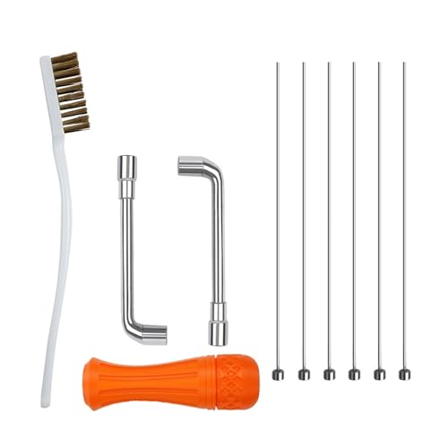 Umfassendes Düsenreinigungspaket, kein Verstopfen, Düsenreiniger-Set für 3D-Druck, hohe Temperaturbeständigkeit von Kelisdi