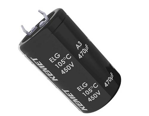 Kemet Elektrolyt-Kondensator 10mm 100 µF 400V 20% (Ø x H) 22mm x 30mm 1St. von Kemet
