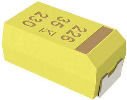 Kemet T491A105K025ZT Tantal-Kondensator SMD 1 µF 25 V/DC 10% (L x B x H) 3.2 x 1.6 x 1.6mm Tape cut von Kemet